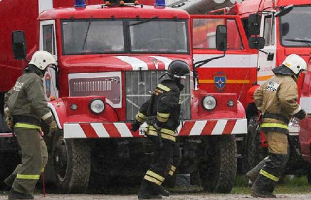 Крупный пожар у Ленинградского вокзала в Москве